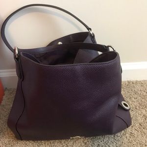 Purple Coach Bag